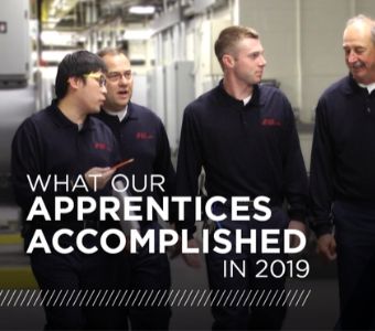 C&W Services celebrates all of its apprentices achievements in 2019