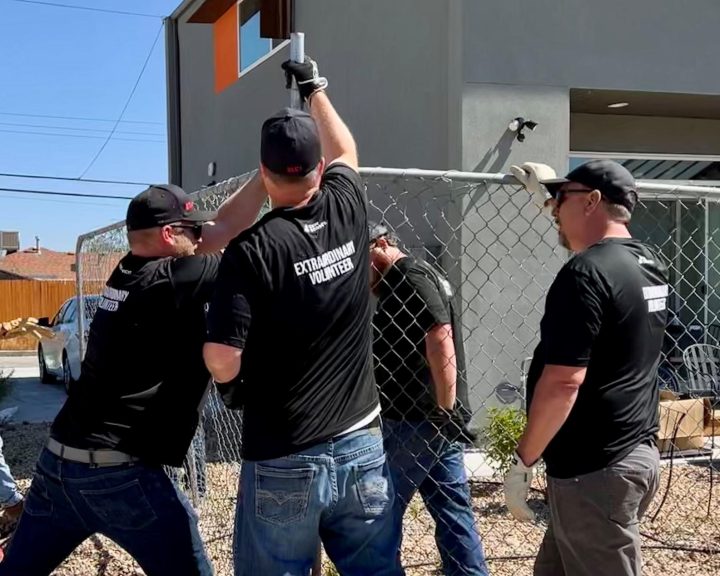 C&W Services employees wearing 