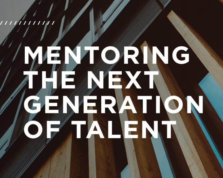 Mentoring the next generation of talent.